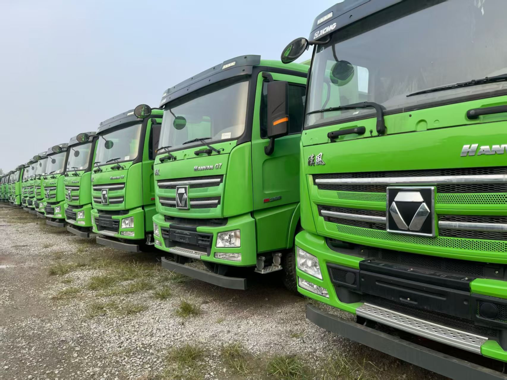 Heavy Dump Trucks Fleet